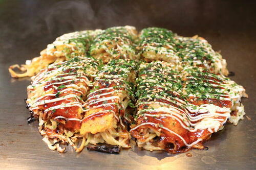 卵を使わないお好み焼き