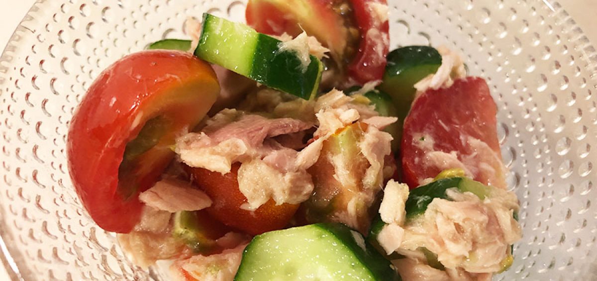 トマトとツナのサラダ