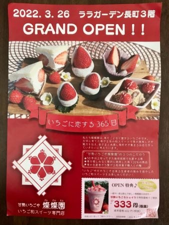 春だ、いちごだ、スイーツ三昧！株式会社チラシレポート