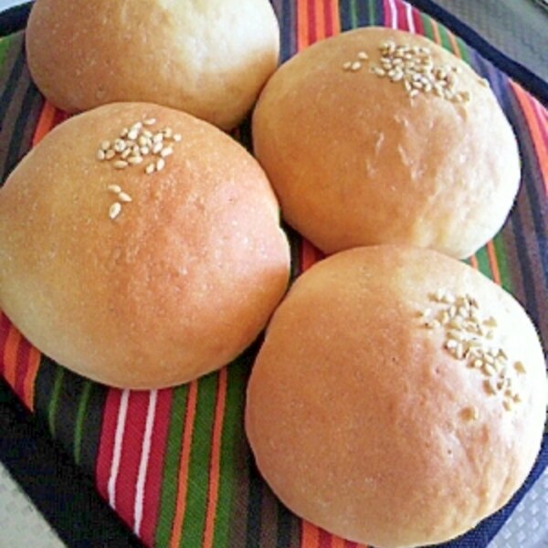 お家パンの基本テーブルロール＆アレンジチーズパン」yurupan0417