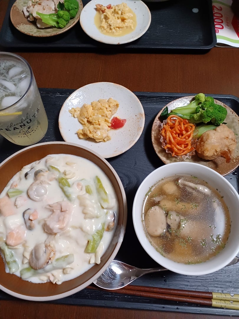 シーフードグラタン