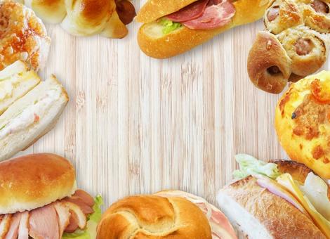 フランスパン：イラスト無料