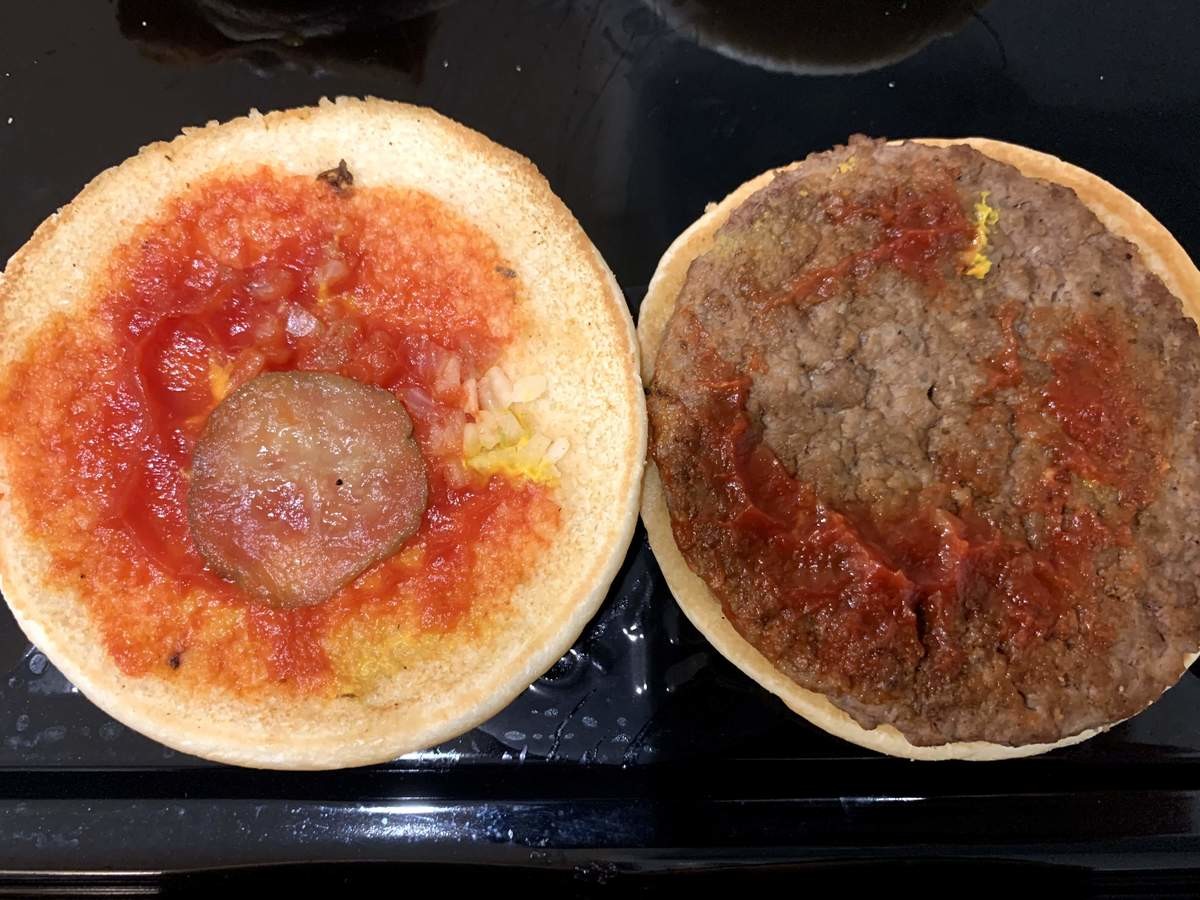 冷凍のマクドナルドハンバーガーを美味しく食べる方法♪ - ベジレボクッキング