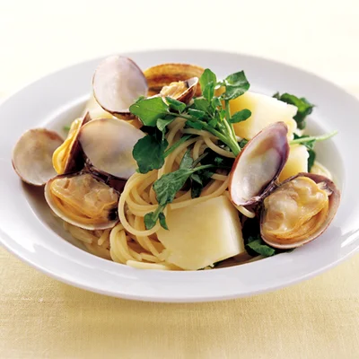 むきあさりのボンゴレレシピニッスイ