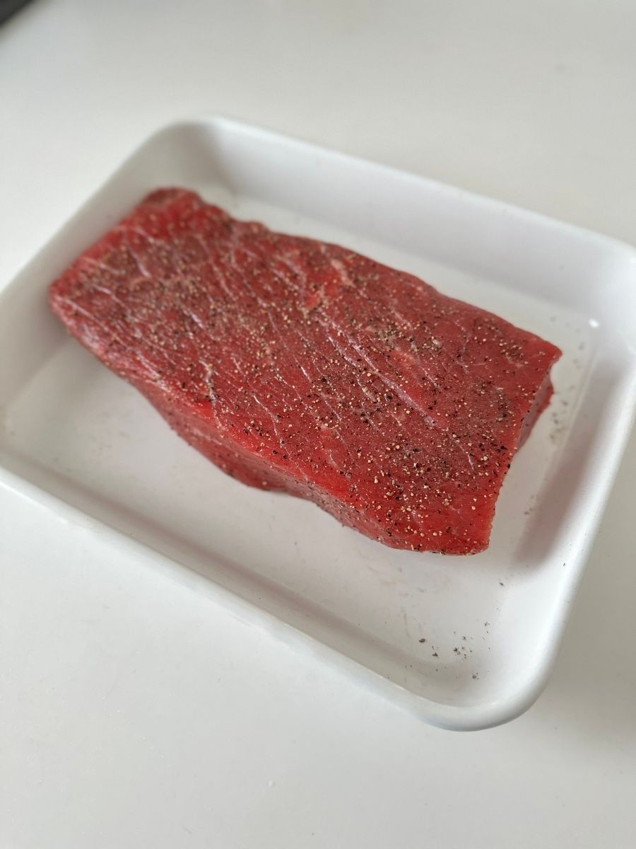 かたまり肉不要で失敗なし！フライパン４分「ステーキ肉使用のやわらかローストビーフ」アップしました茨木くみ子のオフィシャルブログ「ノンオイルノンバターで作る、体に優しいふとらないお料理」Powered by Ameba