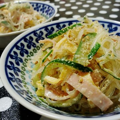 食べ過ぎ注意Wマヨ春雨サラダ