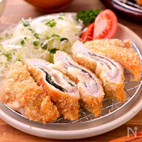 マヨネーズで！お肉やわらかミルフィーユかつ