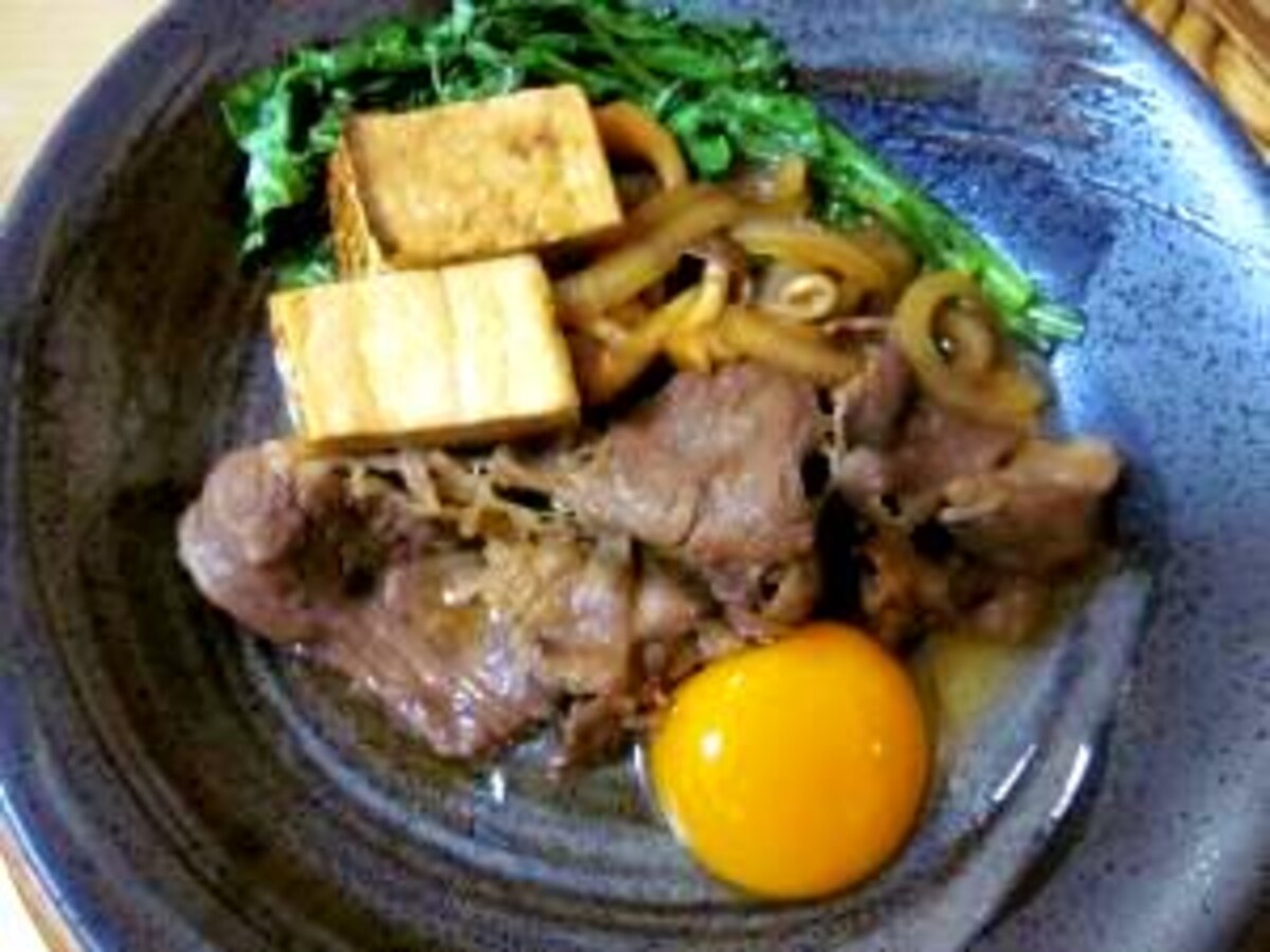 あっさり食べられる！ 塩すき焼き