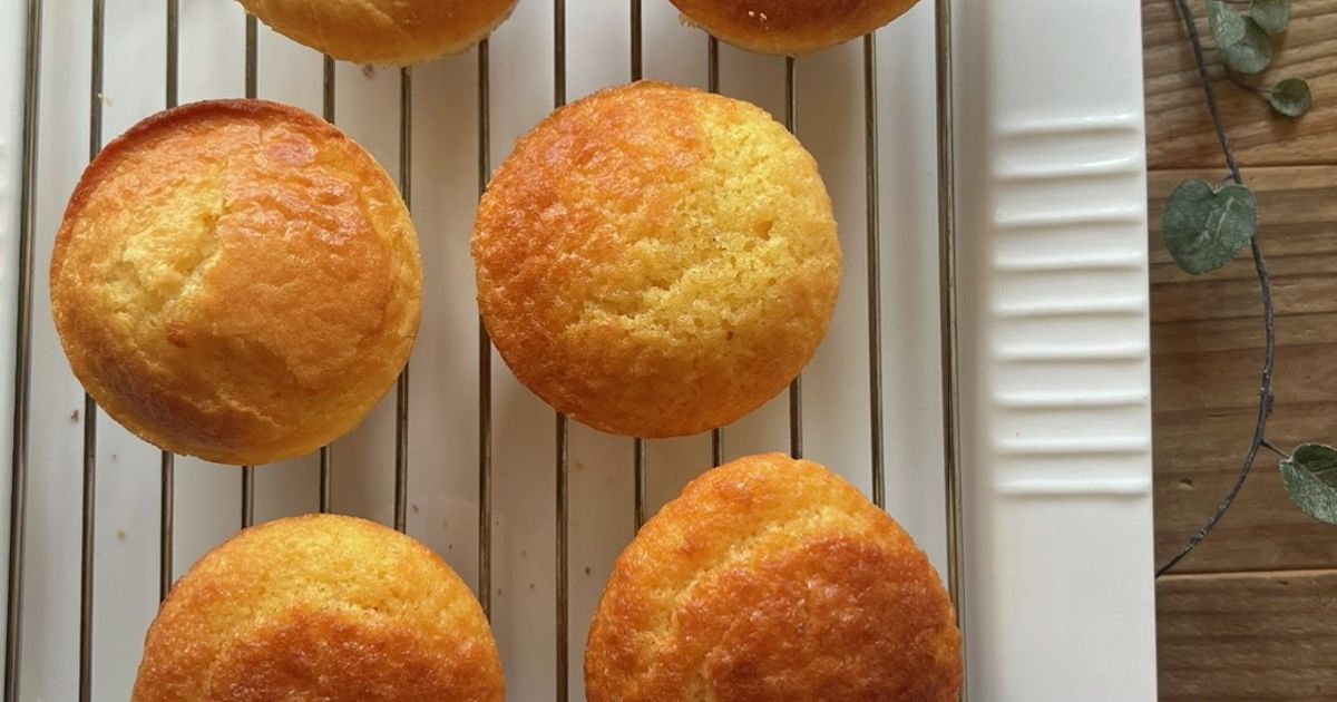 混ぜて焼くだけ！ しっとりふわふわ！米粉のかぼちゃマフィンの作り方🎃 rice flour pumpkin muffins