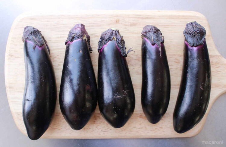 油なんて吸わせない！ナスの下準備