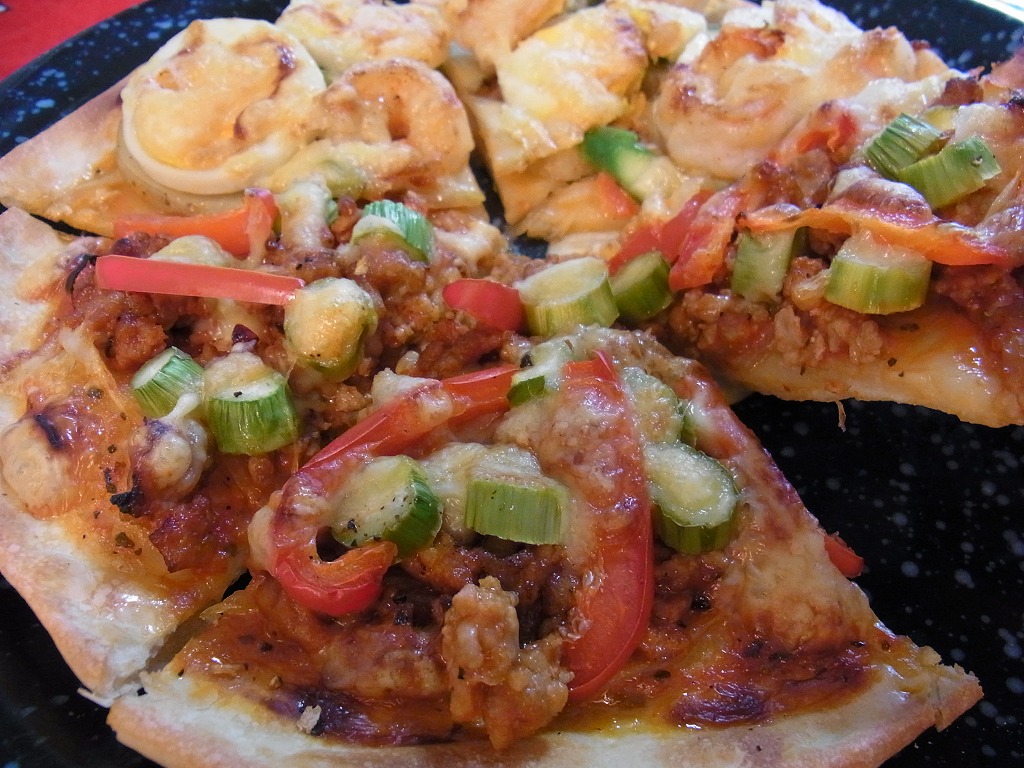 発酵不要のフライパンピザレシピサイトNadia