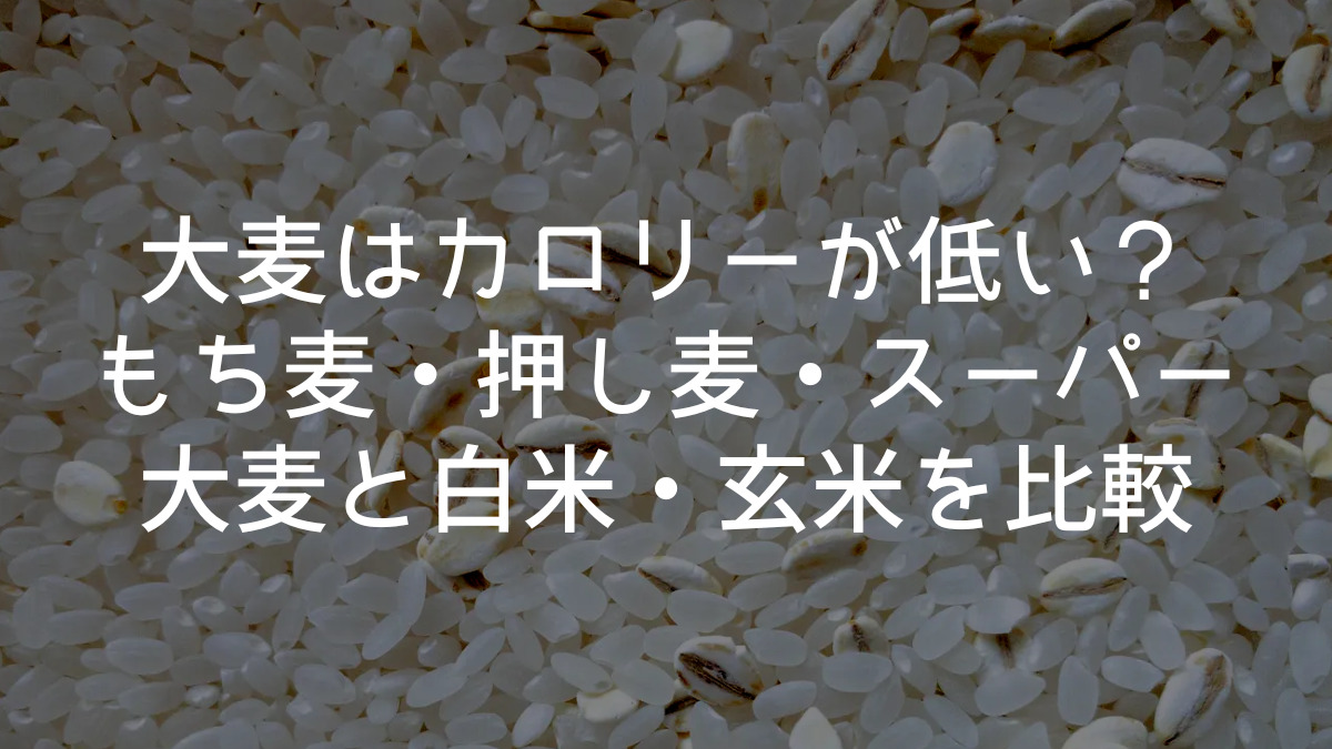 麦ごはんのメリットとデメリットや注意点を徹底解説おすすめ3商品も紹介！うちライフ