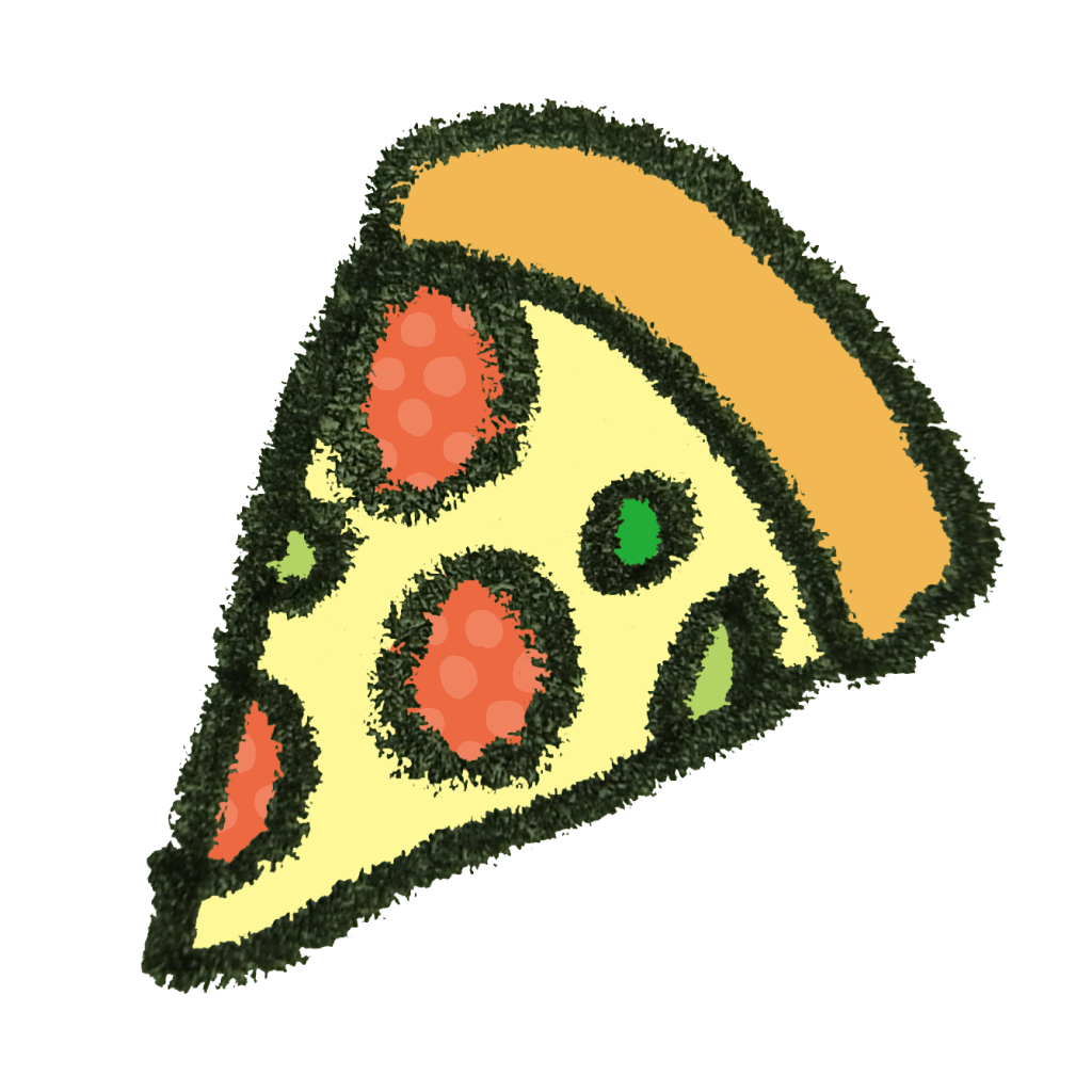 ピザ - かわいいフリーイラスト素材集 ぴくらいく 商用利用可