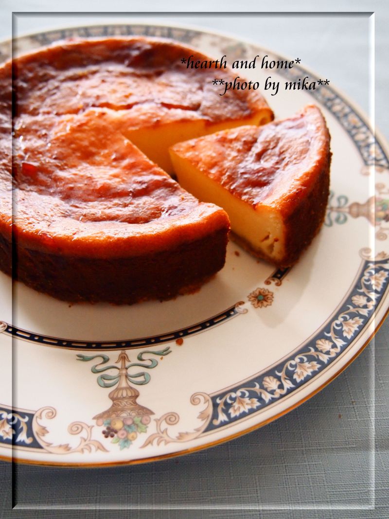 スライスチーズで作る！ お手軽スフレチーズケーキ