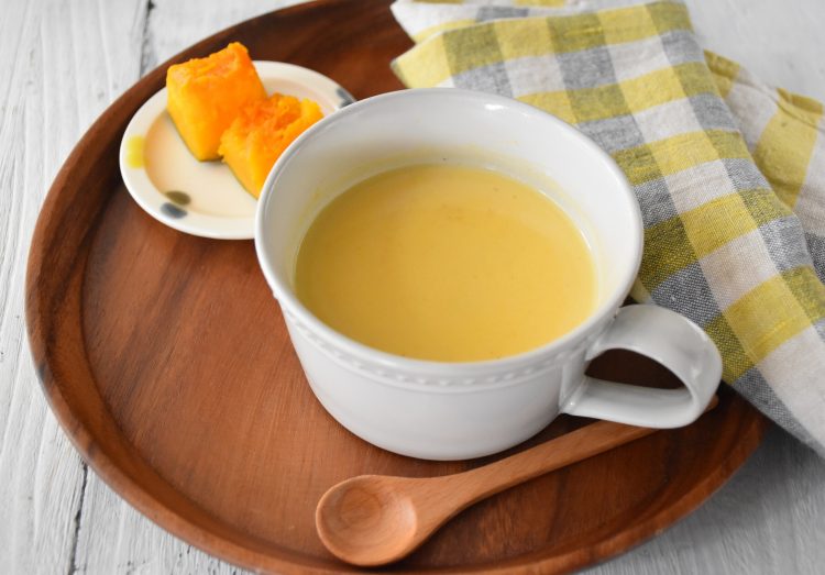 かぼちゃの煮物をリメイク「かぼちゃのマヨサラダ」