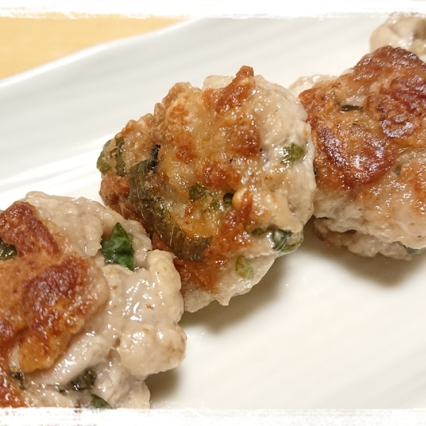 超絶品！豚こまと大葉のチーズ焼き 最高に旨い♡簡単おかず◎⁣, ⁣, ⁣, いいね・コメントよろこびます *ˊ˘ˋ* ⁣, ⁣, ⁣, ⁣,💎画面の右下の⁣, 保存ボタンをクリック\'ω'で保存できます♩⁣, 見返してあとで⁣, 作る際にとっても、便利です♡⁣, ⁣, ⁣, •✾•⁣, ⁣, ⁣, ⁣, 超簡単！時短！！子どもたちも驚く程、大絶賛！！⁣,