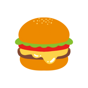 ハンバーガーの具材のイラスト トッピングかわいいフリー素材集 いらすとや