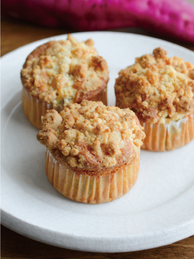 米粉のさつまいもマフィン