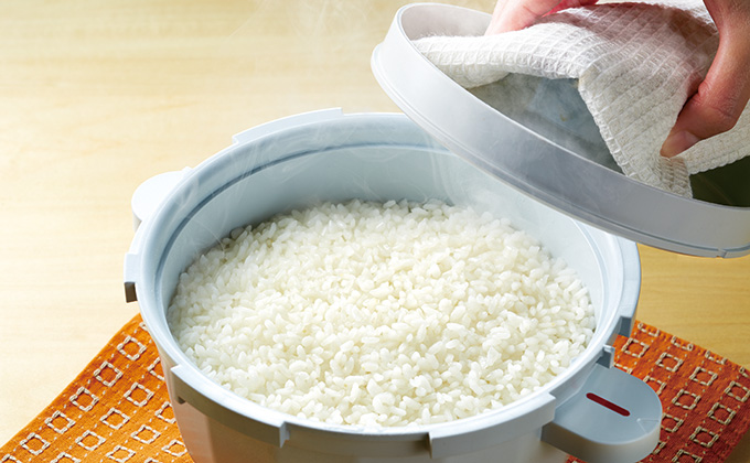 備蓄米で！レンジで簡単 生米から作る本格チーズリゾット