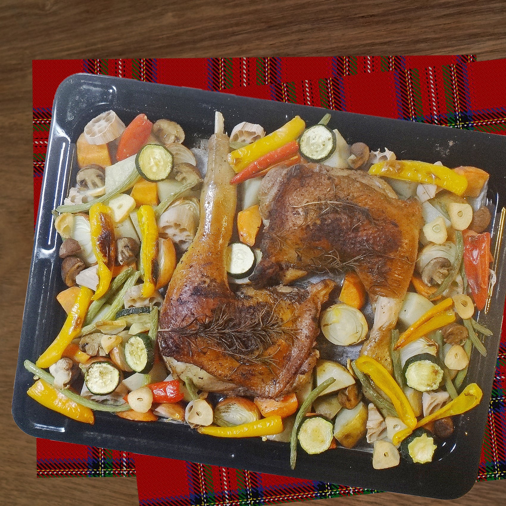 チキンと野菜のオーブン焼き ちきんとやさいのおーぶんやき– きっちんさんの簡単料理