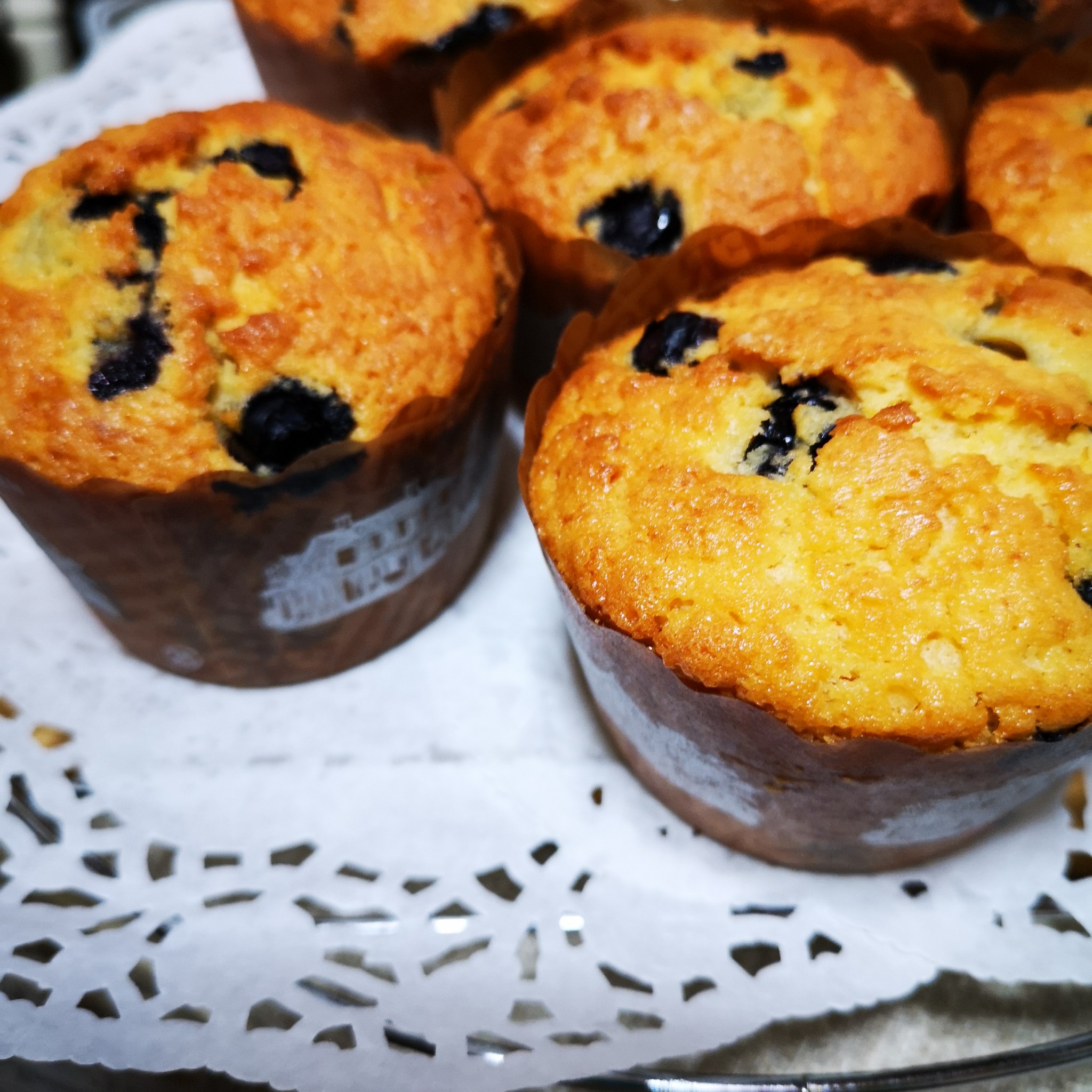 アヲハタブルーベリージャムのクランブル♪