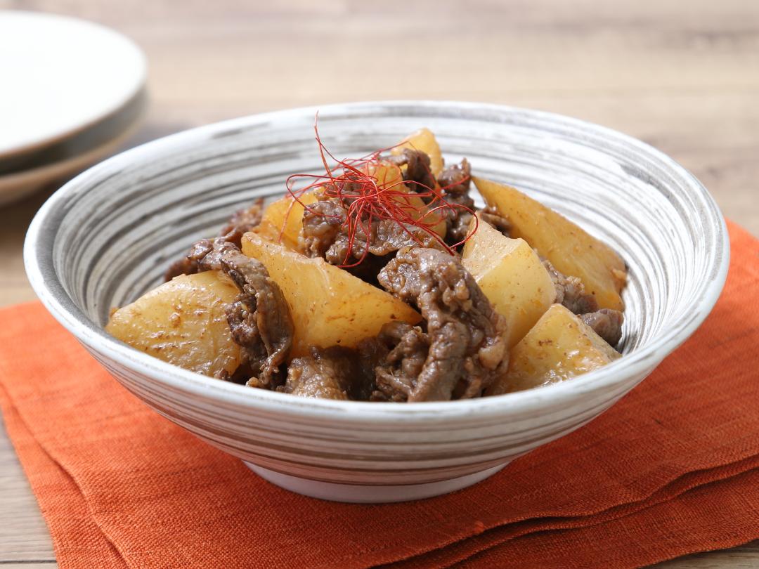 大根と牛肉の韓国風スープ煮