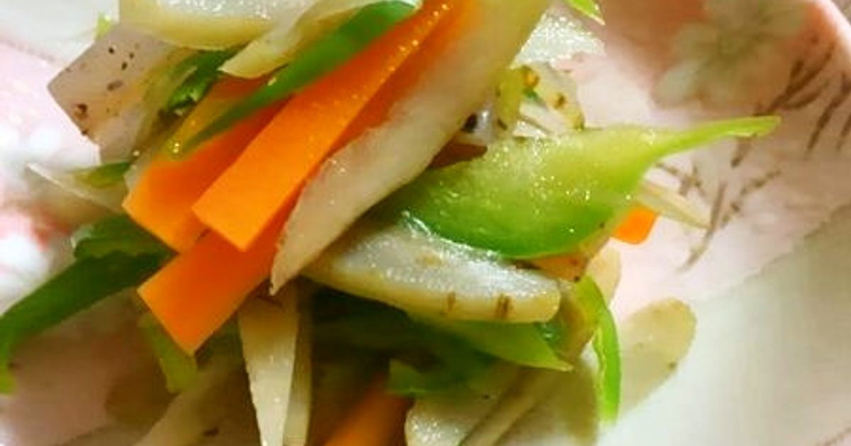 豚ごぼうこんにゃく厚揚げ人参のピリ辛炒め