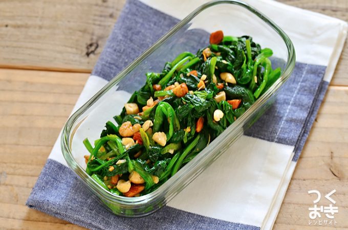 常備して時短調理！「ほうれん草」のおいしい冷凍保存法とアレンジレシピ19選キナリノ