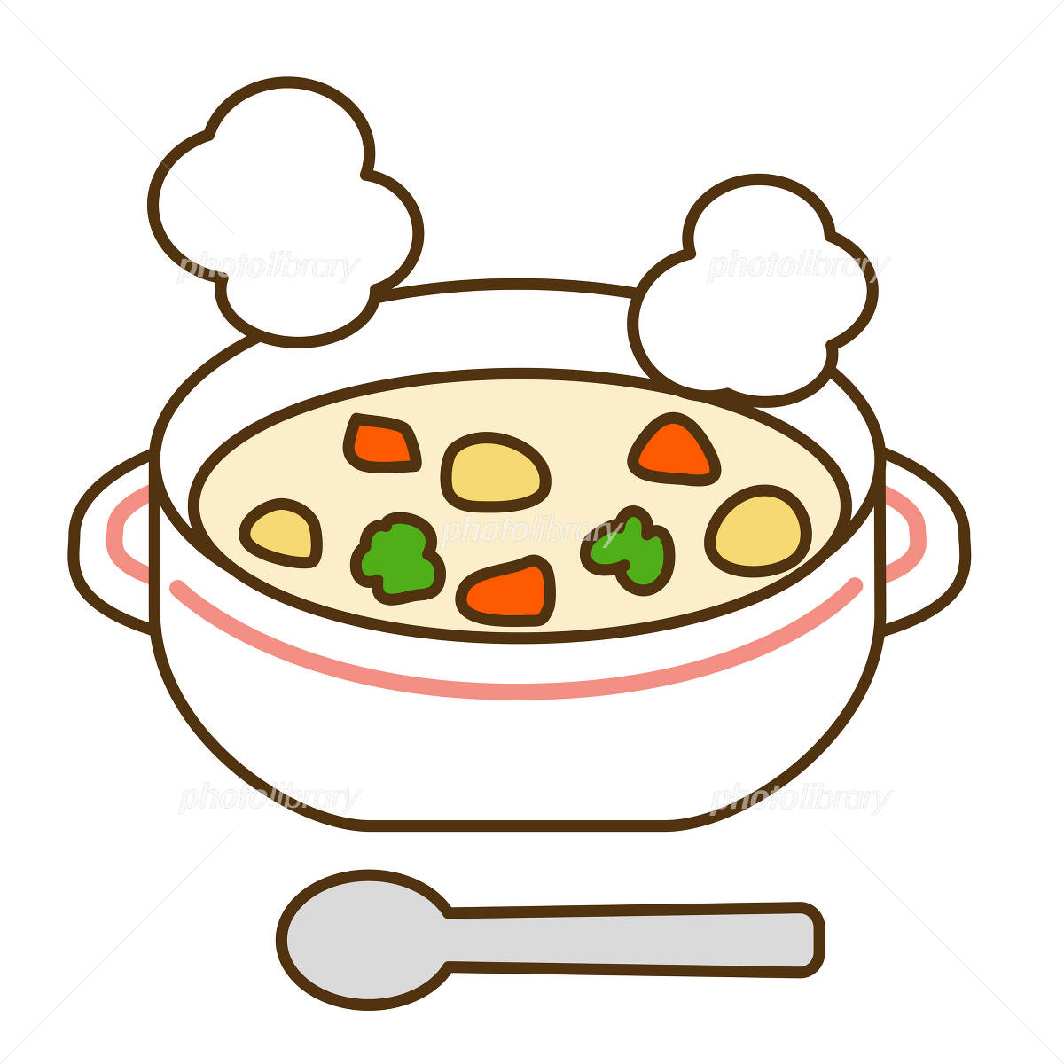 手描きイラスト素材 洋食 クリームシチュー シチュー144792109 毎月1点無料 フリー のストックフォト イメージマート