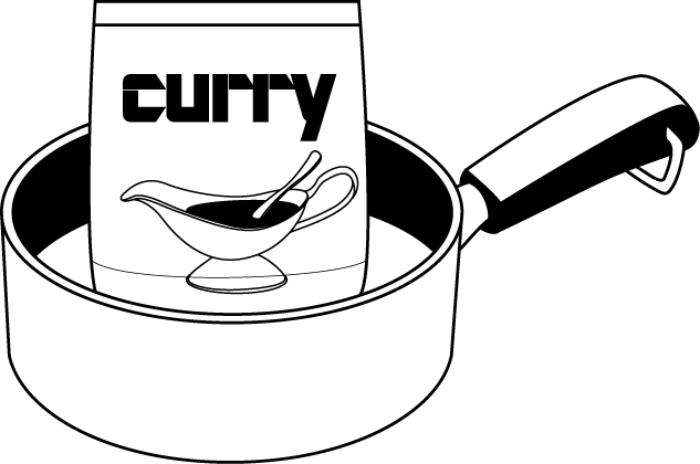 オリジナルイラスト カレーイラスト,食べ物イラスト本山浩子のイラストファイル NEWS