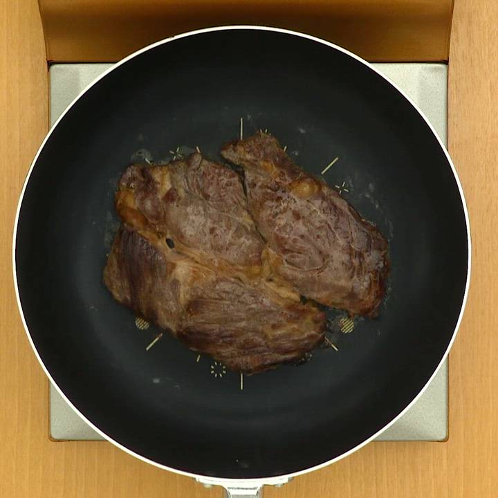 冷凍ステーキ肉の焼き方 美味しく焼くコツには？ほほえみごはん-冷凍で食を豊かに-ニチレイフーズ