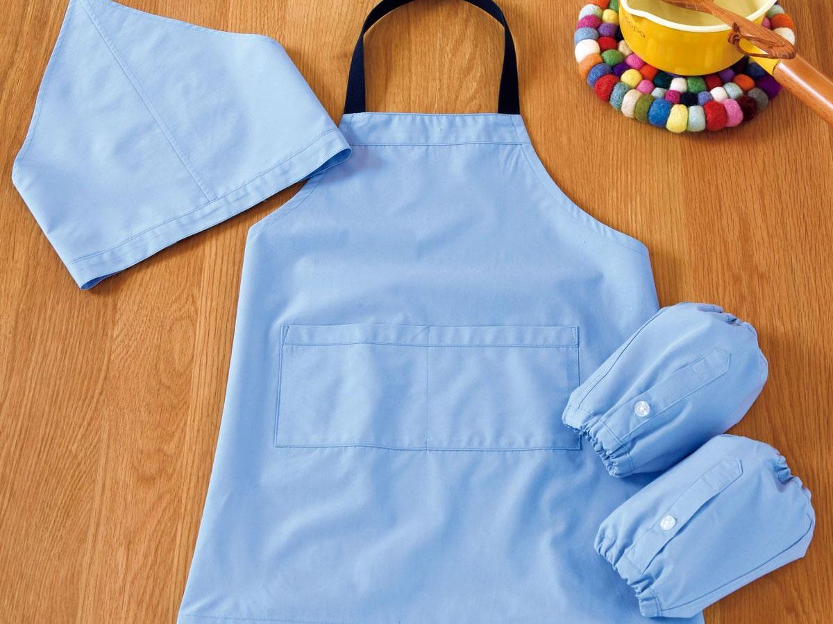 子供用フリルエプロンの作り方 かぶりタイプ育児・裁縫・工作・大好き