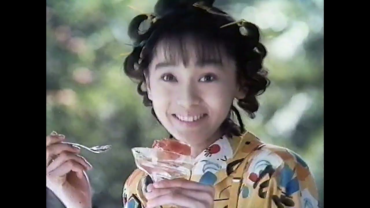 高岡早紀ハウス フルーツインゼリー CM 1990年高岡早紀, ゼリー, 高岡