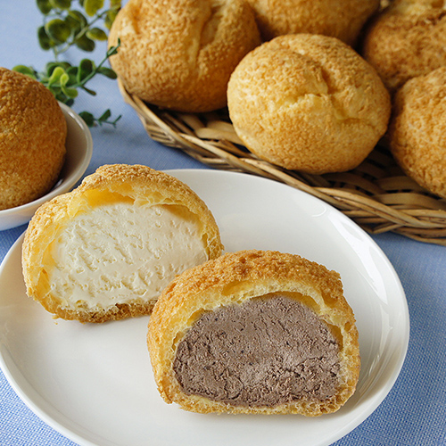 大手コンビニ4社の「シュークリーム」を食べ比べ！ セブン・ローソン・ファミマ・ミニストップ» 食べものギフトブログ