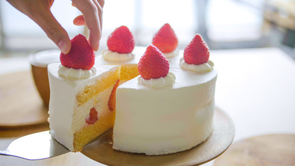 ベリーのショートケーキ