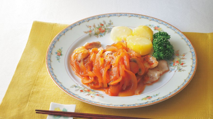 目指せ！船上料理の達人 ⑮ポークチャップ 舵オンライン │ 船遊びの情報サイト