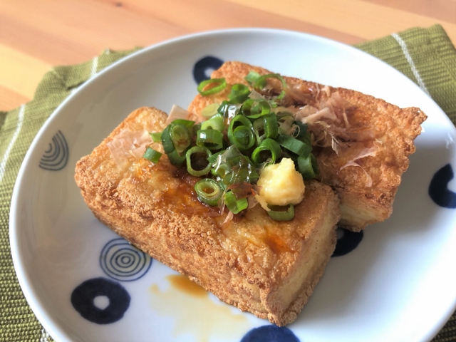 厚揚げの揚げ出し風レシピタカノフーズ株式会社