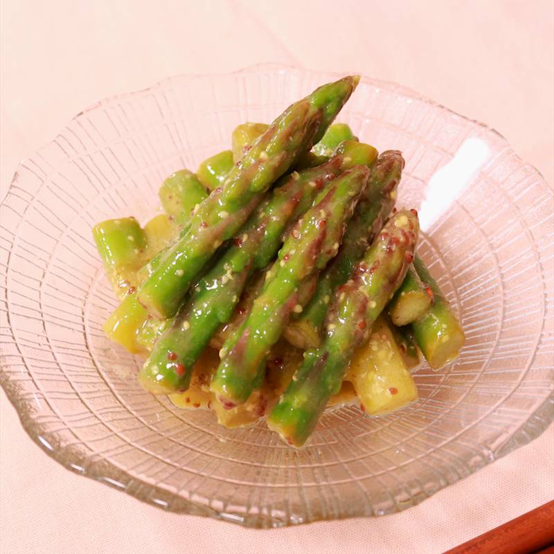 アスパラのおひたし