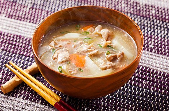 具だくさん豚汁