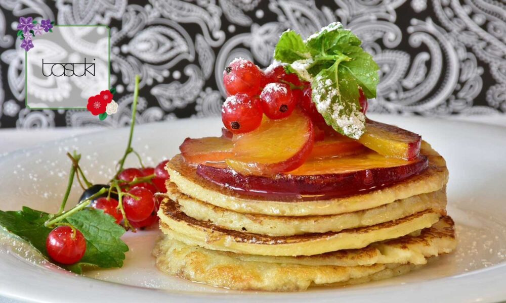 常温＞米粉のパンケーキミックス自然をほおばるsola