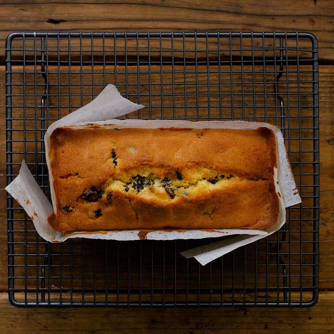 しっとりラムレーズンパウンド