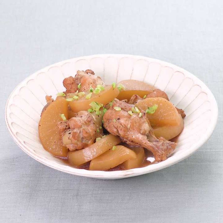 大根と手羽元のポン酢煮のレシピトクバイ