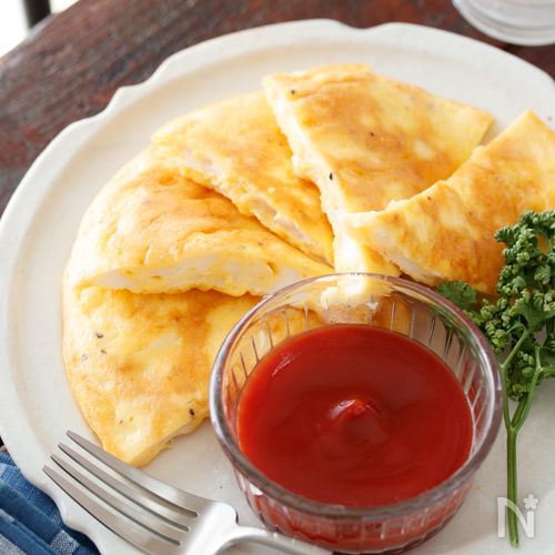 お弁当に♡まんまるかわいいチーズオムレツ レシピ・作り方クラシル