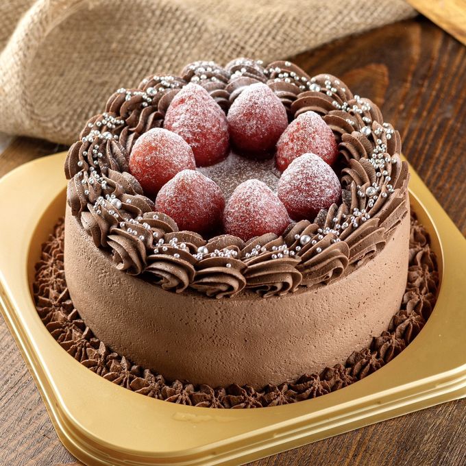 バレンタイン かわいいハートのチョコケーキの作り方ASMR スイーツ バタークリームケーキ お菓子作り