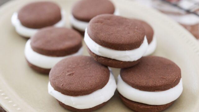 マシュマロサンドクッキーすくすく子育てレシピ