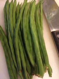 さやいんげんの筋取りをマスターする、簡単に筋を取る方法