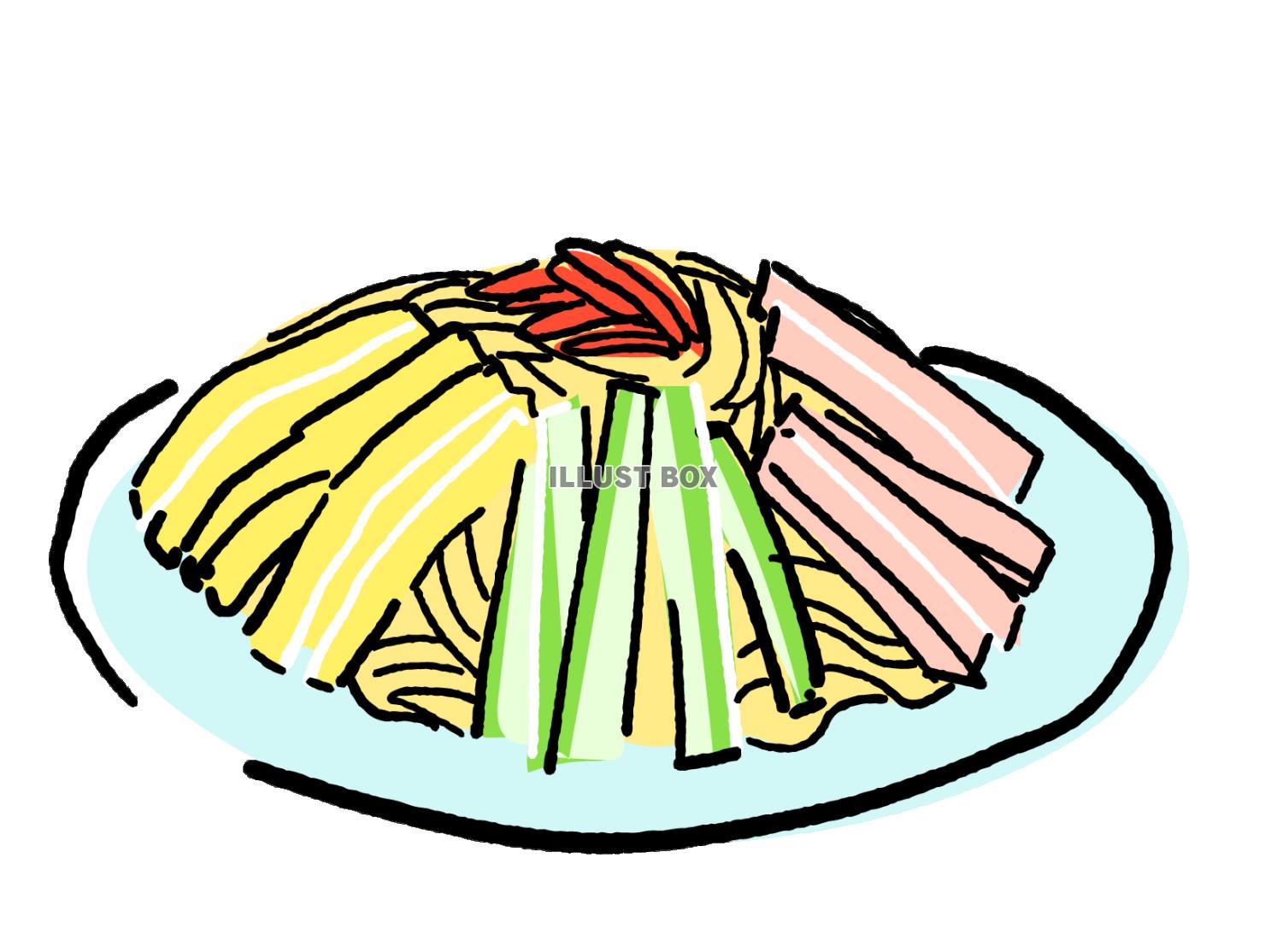 冷やし中華はじめました」のイラストかわいいフリー素材集 いらすとや