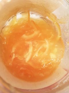 晩白柚の皮の砂糖漬