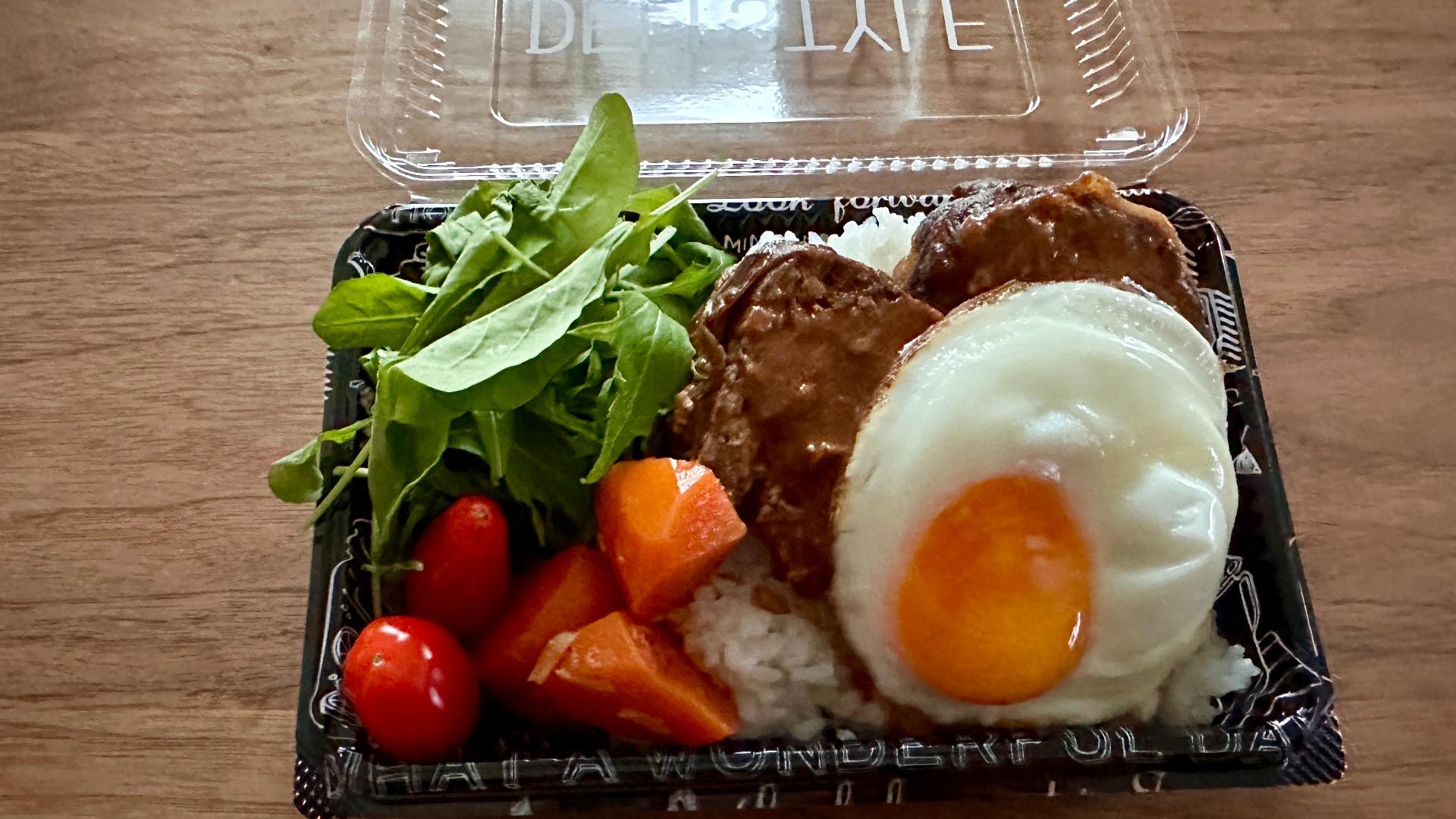 子どもが喜ぶ♥️ハンバーグプレート ほうれん草入