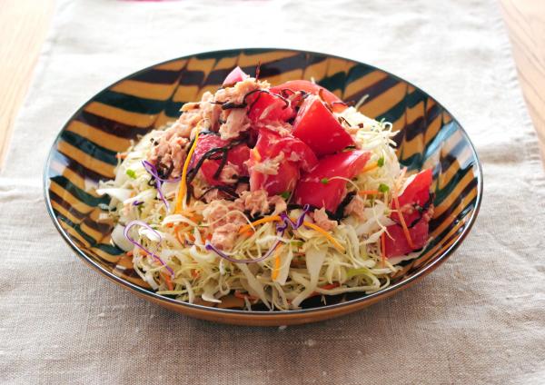 トマトときゅうりの中華風♡ツナごまサラダ簡単時短節約やみつきおつまみ副菜: 作り置き＆スピードおかず de おうちバル〜yuu's stylish bar〜 Powered by ライブドアブログ